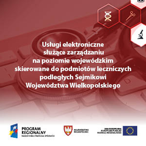 Usługi elektroniczne służące zarządzaniu na poziomie wojewódzkim skierowane do podmiotów leczniczych podległych Sejmikowi Województwa Wielkopolskiego
